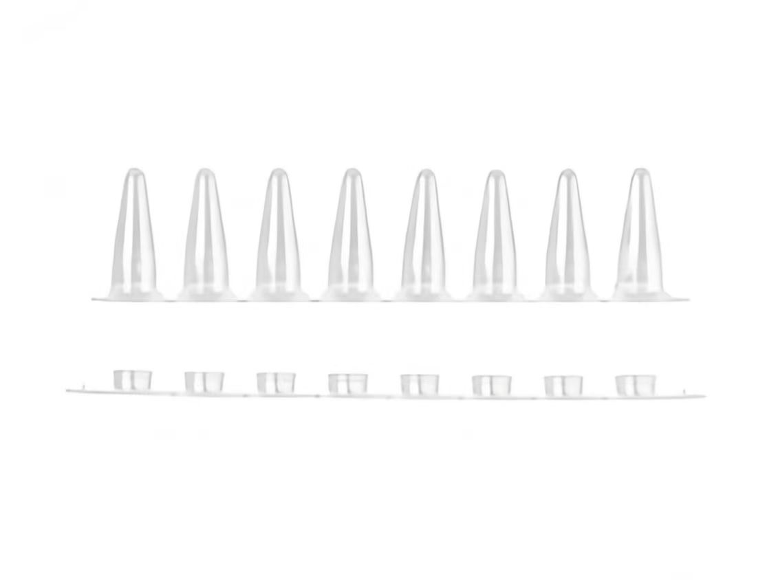 0.2ml透明PCR 8联管&8联光学盖