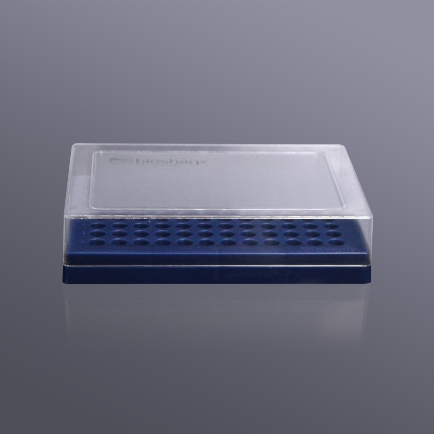 0.2ml薄壁管盒(PC)，蓝色